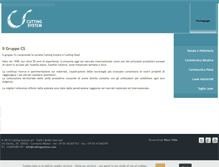 Tablet Screenshot of cuttingsystem.com